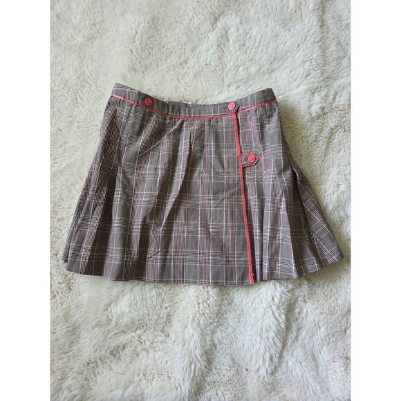 Volcom Plaid Pleated skirt size 3 y2k Style - Picture 1 of 8
